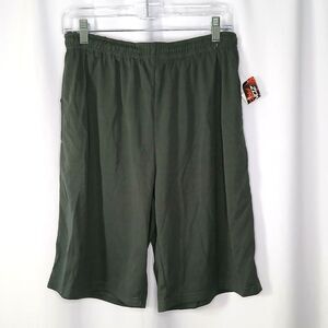 Zone Pro Athletic Basketball Shorts Lghtwt Pockets Drwstring Gray NWT Mens Small